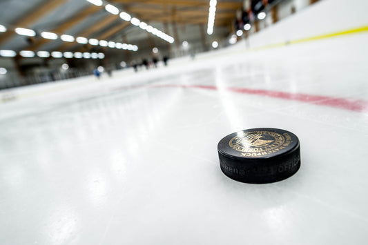 Matchpuck Hockey – fleckenfrei mit Spielaufdruck - 100er-Pack