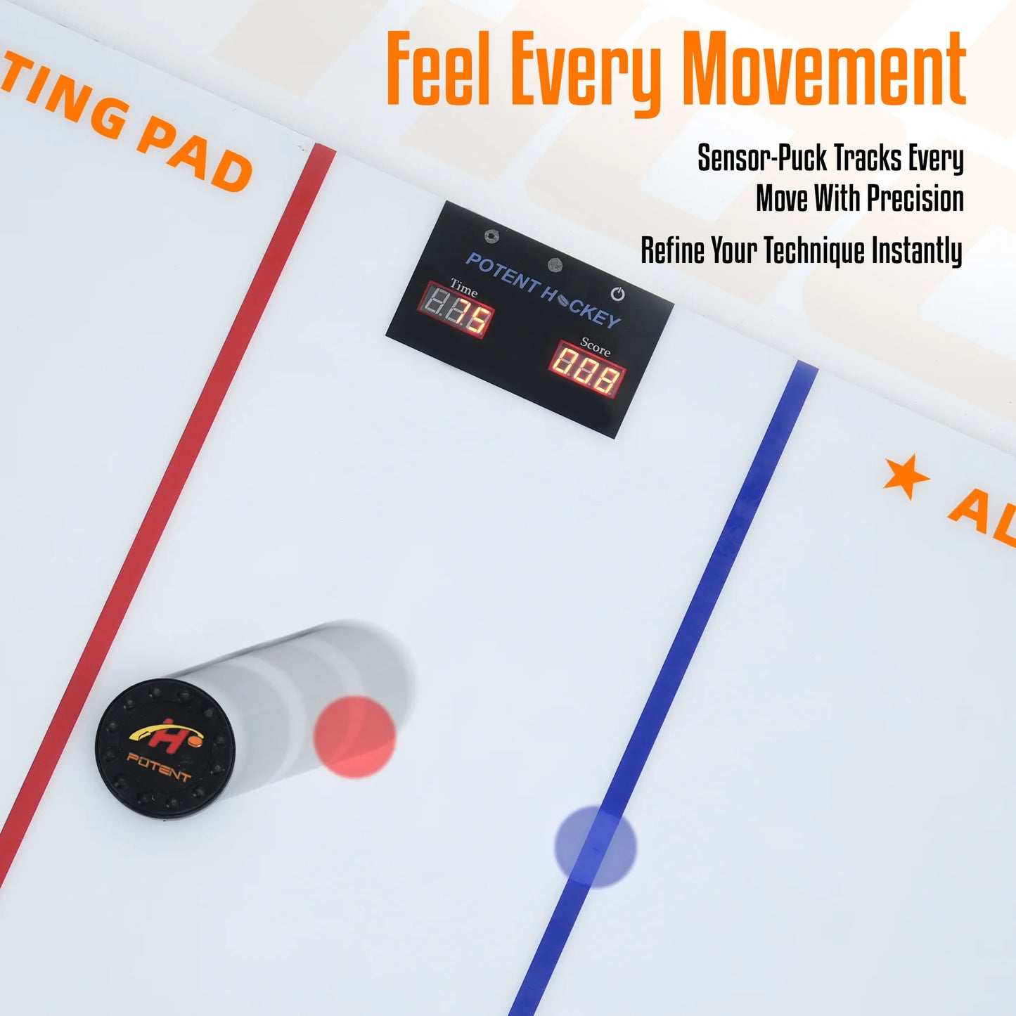 Klubbtechnik Digital 270 Ultimate Dangler – Interaktives Puckkontrolltraining