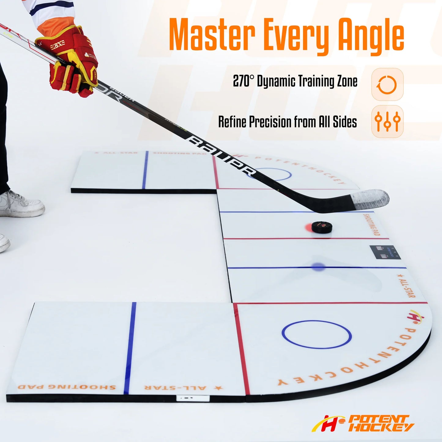 Klubbtechnik Digital 270 Ultimate Dangler – Interaktives Puckkontrolltraining