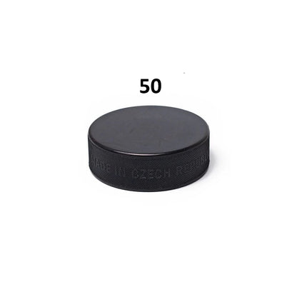 Hockeypuck Trainingspuck – Schmierfreie Spielqualität 50er-Pack